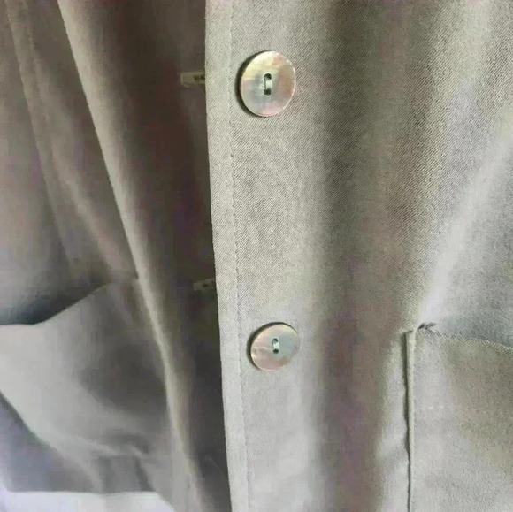 Manor house Vintage Army Green Vest size Large - Picture 3 of 3